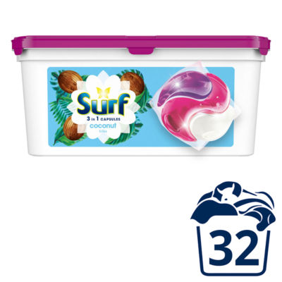 Washing Capsules Coconut Bliss 3 in 1 Capsules 27 washes