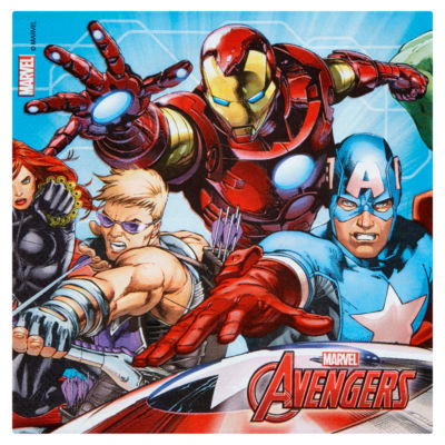 Avengers 20 Paper Napkins 38 x 33 cm thumbnail 2