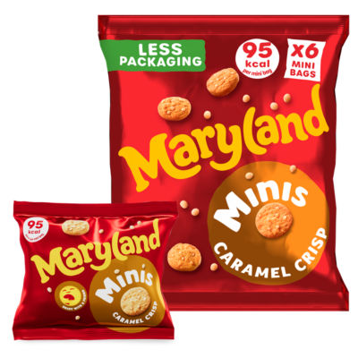 Maryland Cookies Caramel Crisp Minis Multipack