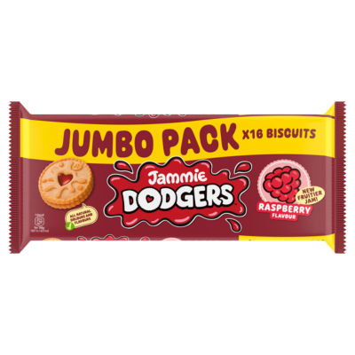 Raspberry Flavour Biscuits 280g (2 x 140g) thumbnail 2