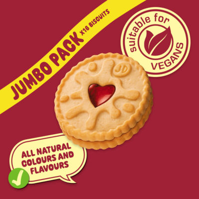 Raspberry Flavour Biscuits 280g (2 x 140g) thumbnail 3
