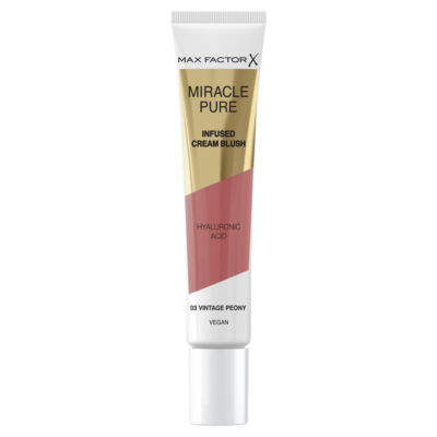 Miracle Pure Moisturising Cream Blush, 03 Vintage Peony