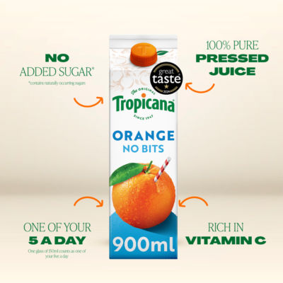Smooth Orange Fruit Juice 900ml thumbnail 3
