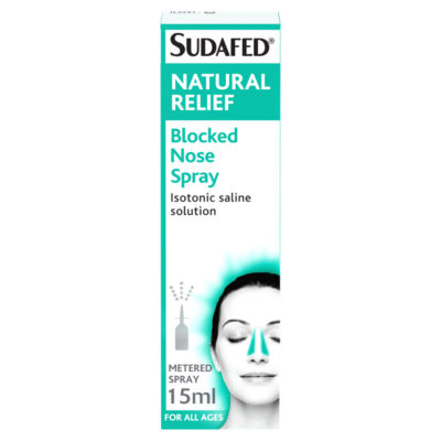 Natural Relief Blocked Nose Spray No Preservatives 15ml thumbnail 2