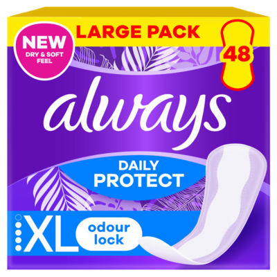 Daily Protect Extra Long Panty Liners 48 Liners thumbnail 2