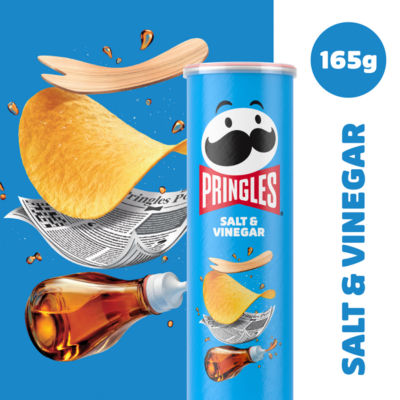 Salt & Vinegar Sharing Crisps 165g thumbnail 3