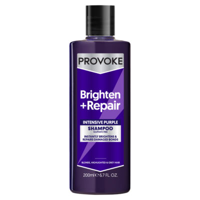 PRO:VOKE Touch of Silver Advanced Brighten + Repair Intensive Purple Shampoo