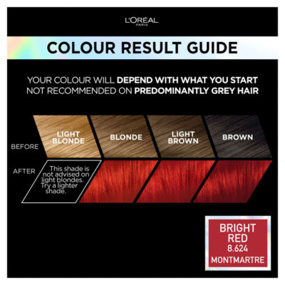 Preference Vivids 8.624 Bright Red: Long-lasting, high-intensity permanent hair colour. thumbnail 3