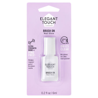 Brush On Nail Glue Clear 6ml