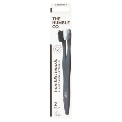 Humble Brush Plant Based Sensitive Toothbrush 2 Pack thumbnail 2