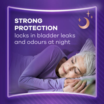 Maxi Night Incontinence Pads Women, 6 Pads thumbnail 3