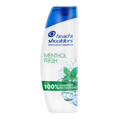 Menthol Fresh Anti-Dandruff Shampoo 400ml.Against Dandruff, Oil and Itch thumbnail 2