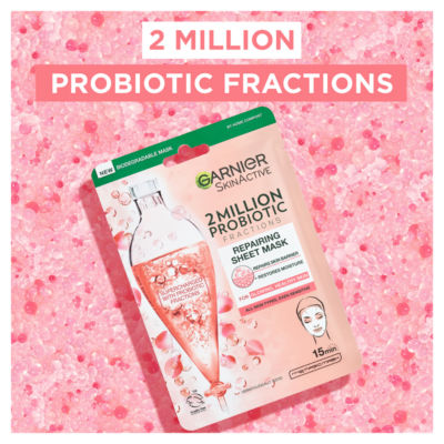 SkinActive Probiotic Repairing Sheet Mask with 2 Million Probiotic Fractions thumbnail 3