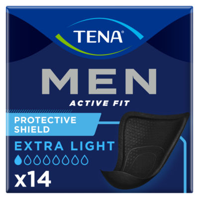 Men Active Fit Absorbent Shield | Incontinence pad 14 pack thumbnail 2