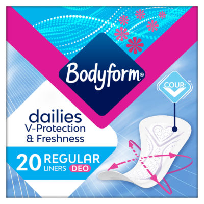 Dailies Normal Cour-V Scented Panty Liners 20 pack