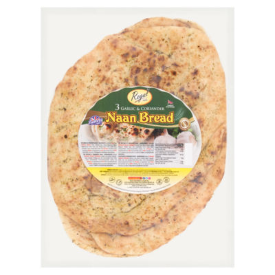 3 Garlic & Coriander Naan Bread thumbnail 2