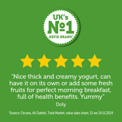 Gut Health Kefir Natural Yogurt Original 350g thumbnail 4