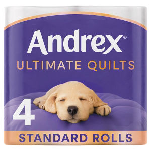 Ultimate Quilts Toilet Tissue 4 Rolls