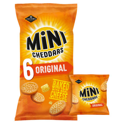 Mini Cheddars Original Multipacks 6x23g thumbnail 2