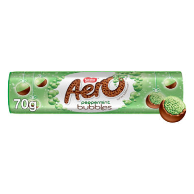 Bubbles Peppermint Chocolate Giant Tube 70g