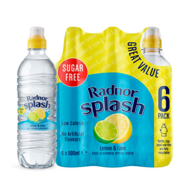 Lemon & Lime Still Flavoured Spring Water 6 x 500ml thumbnail 2