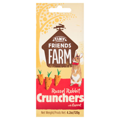 Russel Rabbit Crunchers With Carrot 120g thumbnail 2