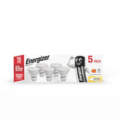 LED GU10 345 LM Bulbs 5 Pack