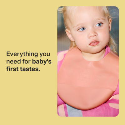 Weaning Starter Kit 4m+: Bowls, Spoons, Bib, Sippy Cup, Pots thumbnail 4