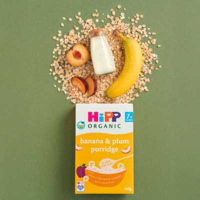 Banana & Plum Porridge Baby Cereal 7+ Months 200g thumbnail 4