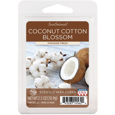 ScentSationals Coconut Cotton Blossom Wax Cubes thumbnail 2