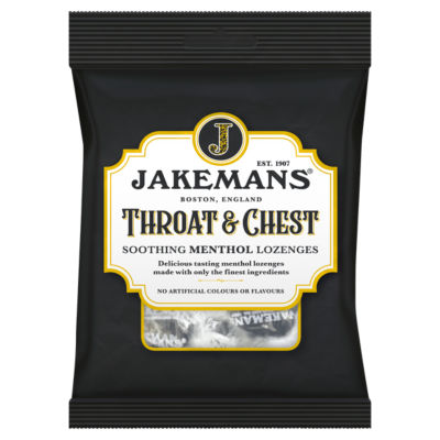 Throat & Chest Soothing Menthol Lozenges 160g thumbnail 2