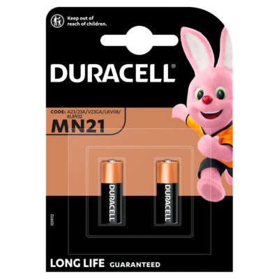 Specialty Alkaline MN21 Battery 12V, pack of 2 (A23 / 23A / V23GA / LRV08 / 8LR932) thumbnail 2