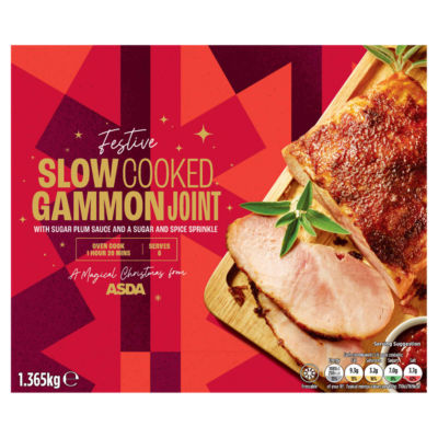 Slow Cooked Gammon Joint 1.365kg