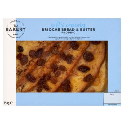 The BAKERY at ASDA BRIOCHE BREAD & BUTTER PUDDING 350g