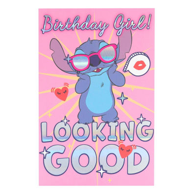 Lilo and Stitch Birthday Card thumbnail 2