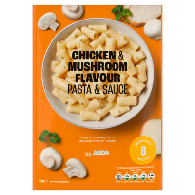 Chicken & Mushroom Flavour Pasta & Sauce 110g thumbnail 2