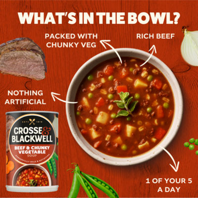 Beef & Chunky Vegetable Soup 400g thumbnail 3