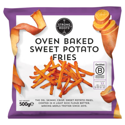 Strong Roots Oven Baked Sweet Potato Fries