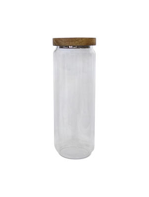 George Home Acacia Lid Canister