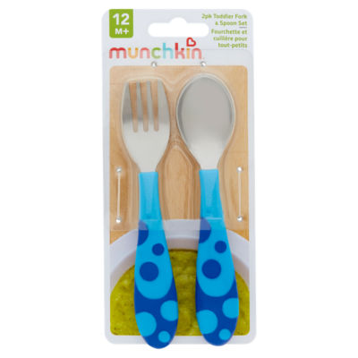 Toddler Fork & Spoon Set 12m+ 2 Pack thumbnail 2