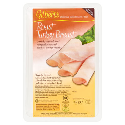 Gilberts Roast Turkey Roll 142G