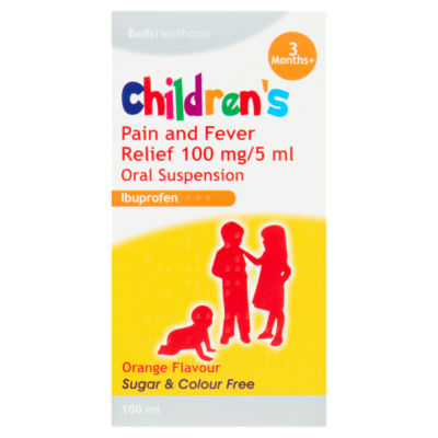 Healthcare Children's Ibuprofen Orange Flavour 3 Months+
