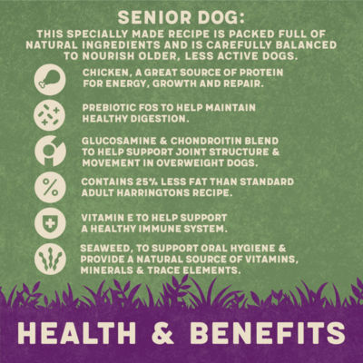 Rich in Chicken & Rice Senior Dog Food 1.7kg thumbnail 3