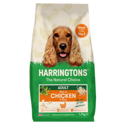 Rich in Chicken & Rice Dry Adult Dog Food 1.7kg thumbnail 2