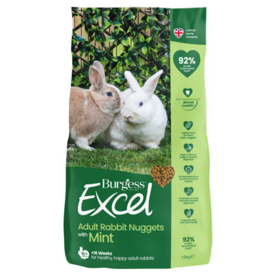 Excel Adult Rabbit Nuggets with Mint 1.5kg thumbnail 2