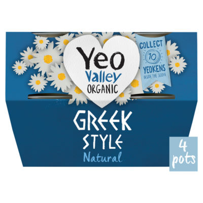 Organic Greek Style Natural 4 x 110g (440g) thumbnail 2