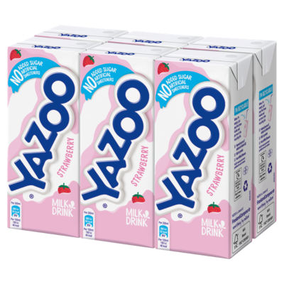 Strawberry Milk Drink 6 x 200ml thumbnail 2