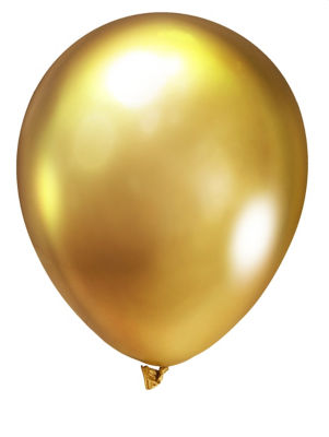 Gold Metallic Balloons thumbnail 2