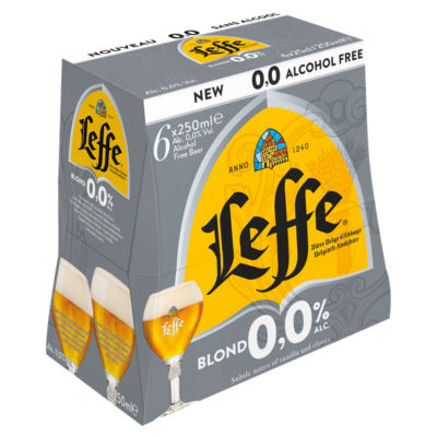 Blonde 0.0% Alcohol Free Beer Bottles 6x250ml