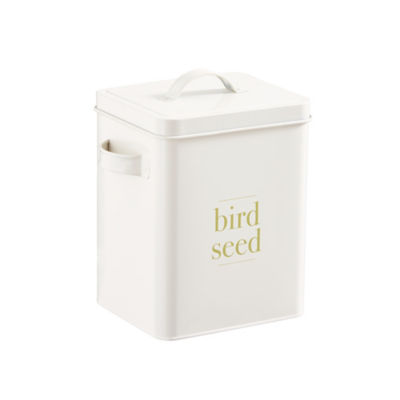 Cream Bird Seed Container & Scoop 18.5x23x16.7cm thumbnail 3